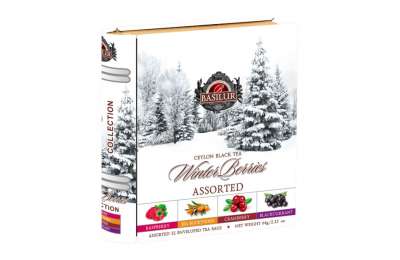 BASILUR Winter Berries Book Assorted plech 32x2g